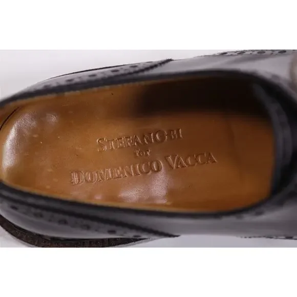 StefanoBi for Domenico Vacca Black Captoe Oxford Norvegese  display picture 2